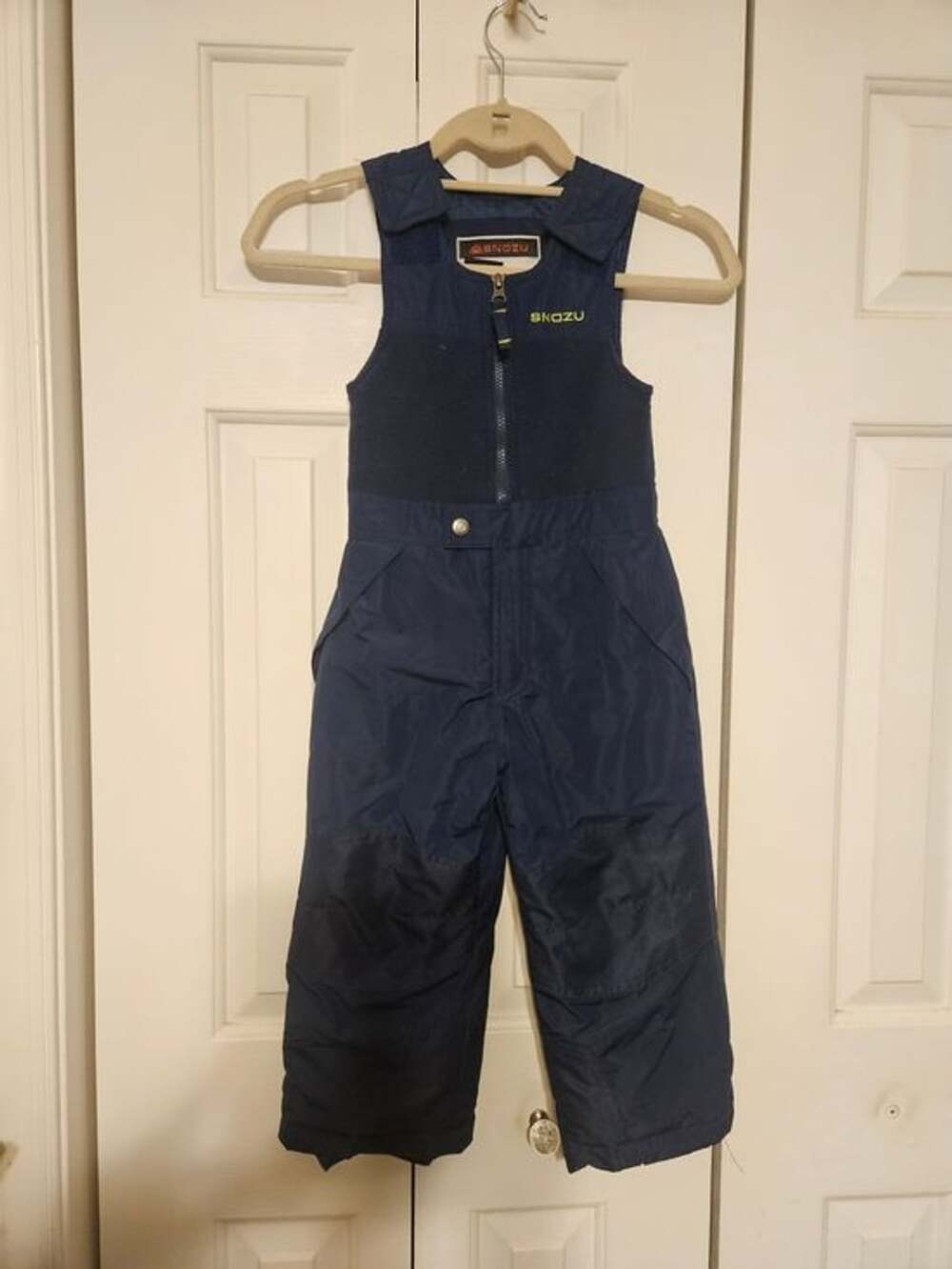 Snozu Kids 2 Piece Blue Snowsuit Winter Coat & Bib Snow Pants - Picture 4 of 4